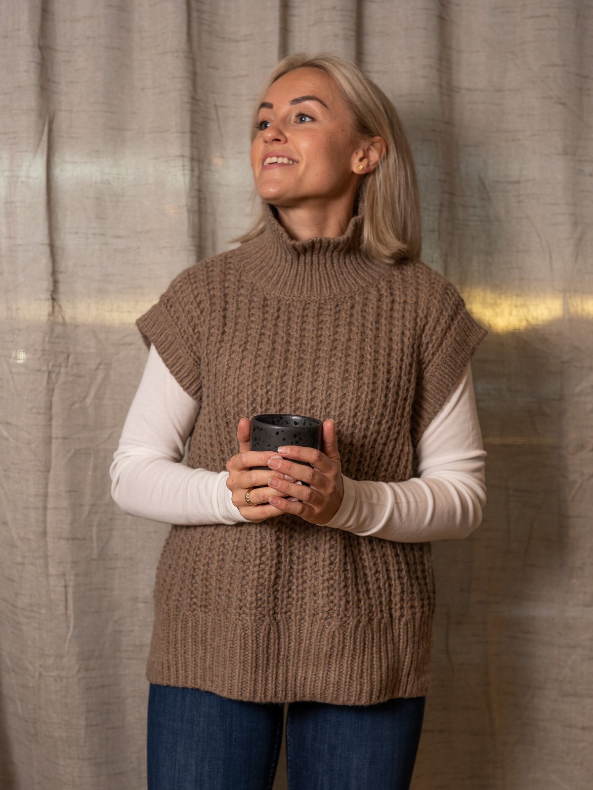 MSCH Copenhagen Heidi M Neck Vest Caribou