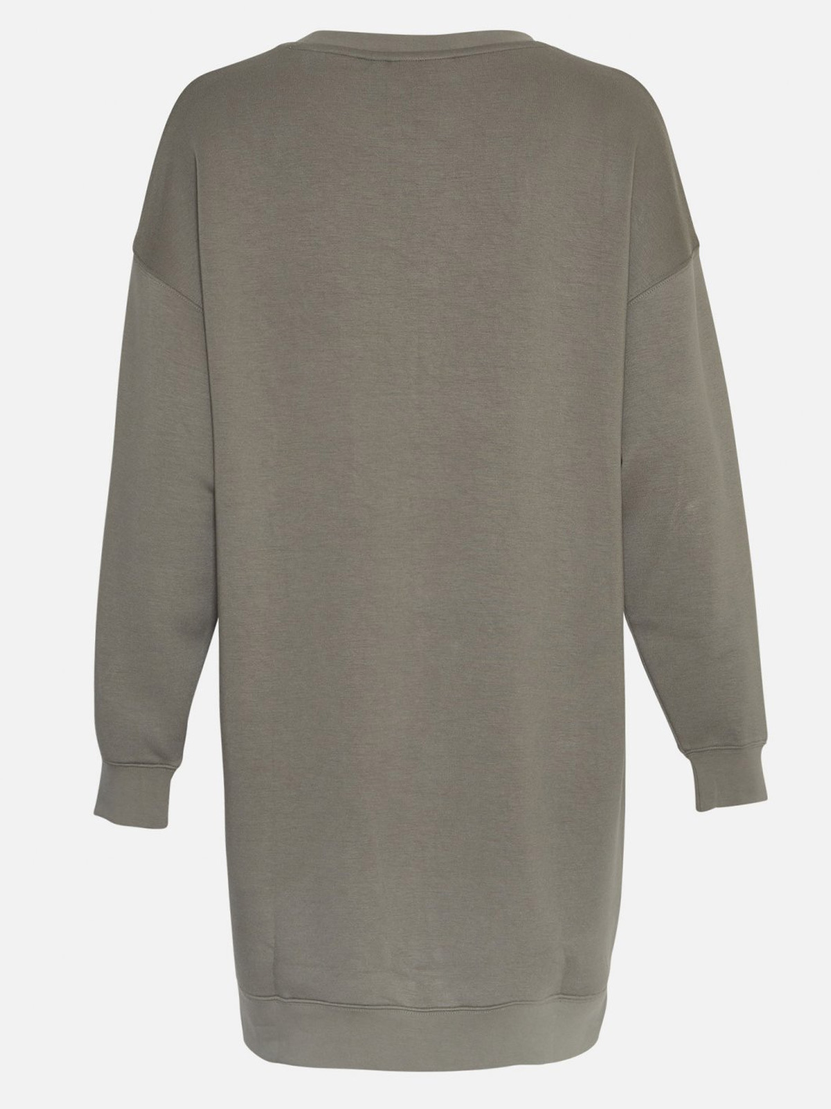 MSCH Copenhagen Ima Sweat Dress Agave Green