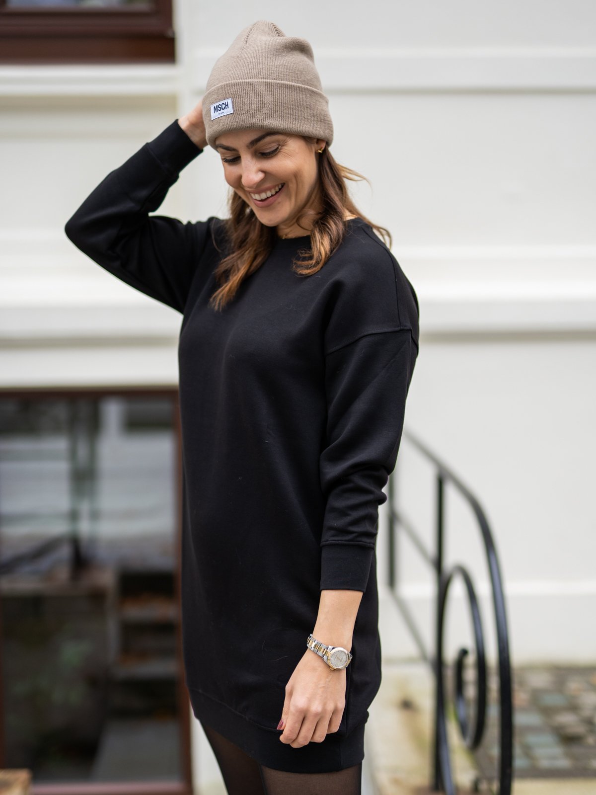 MSCH Copenhagen Ima Sweat Dress Svart