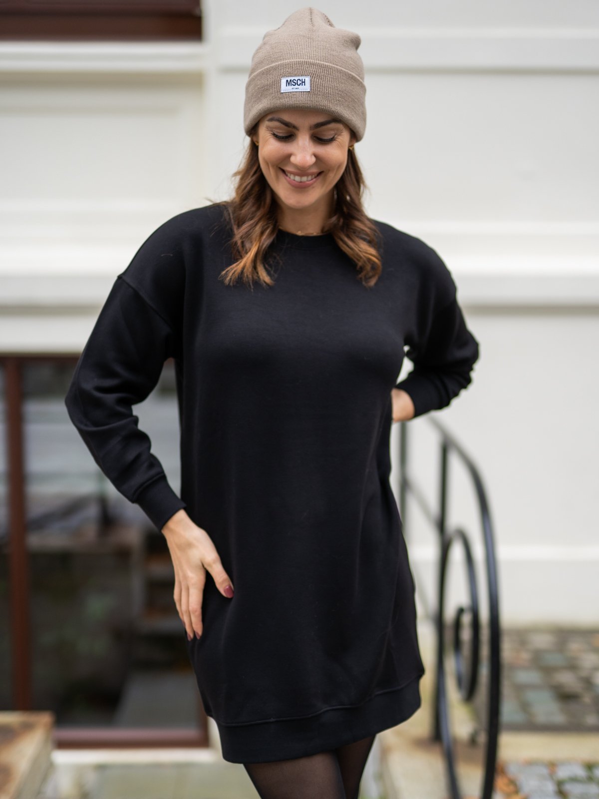 MSCH Copenhagen Ima Sweat Dress Svart