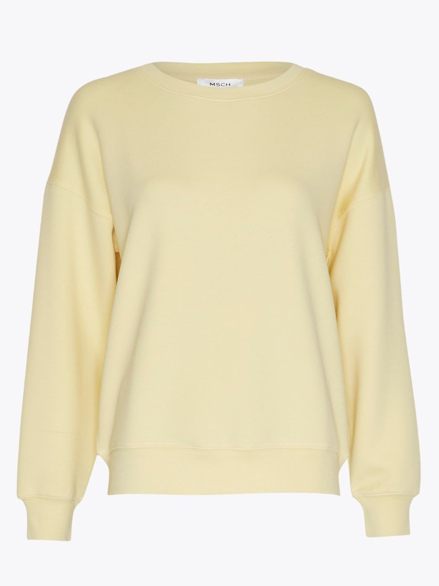 MSCH Copenhagen Ima DS Sweatshirt Pale banana