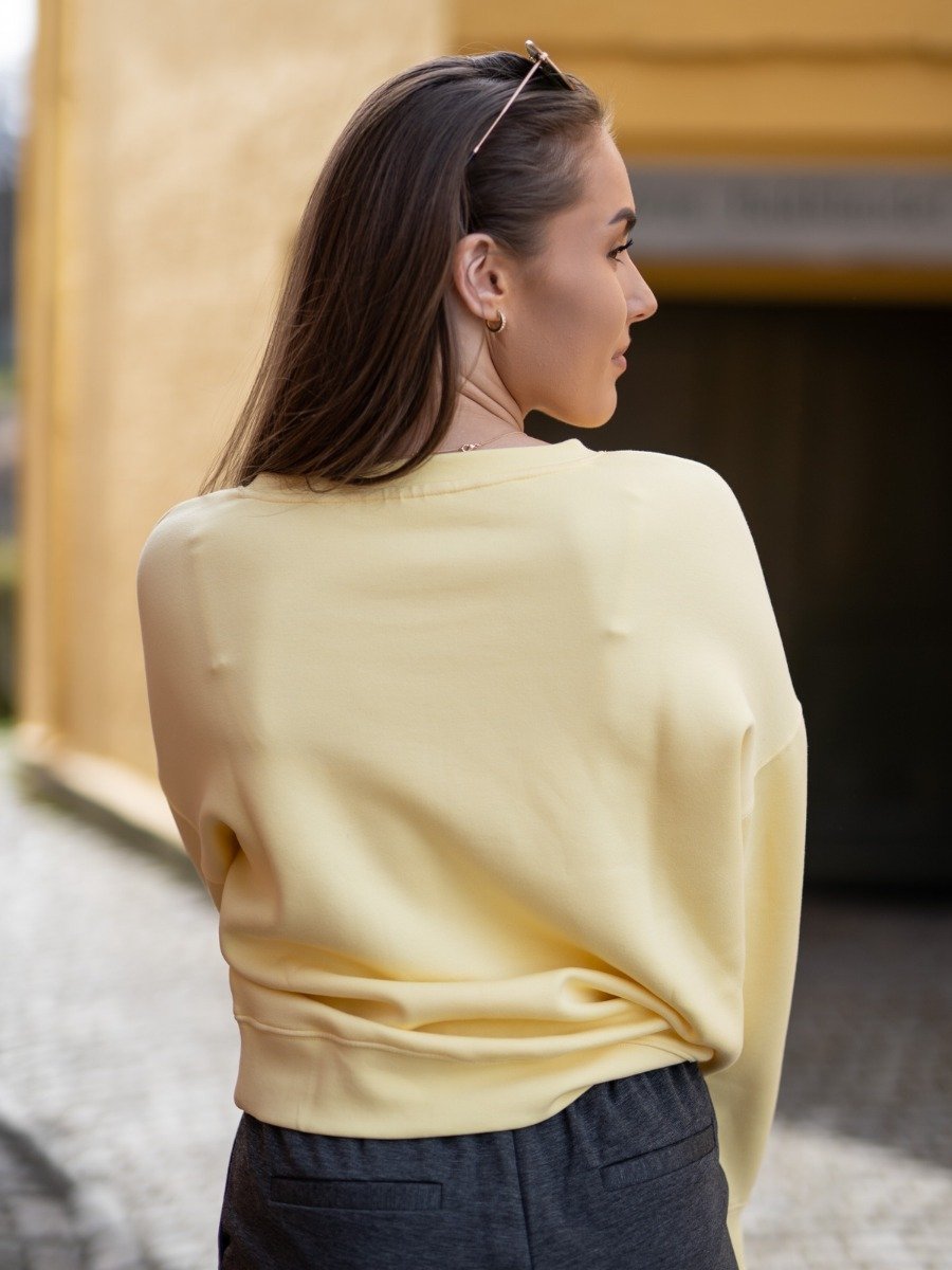 MSCH Copenhagen Ima DS Sweatshirt Pale banana