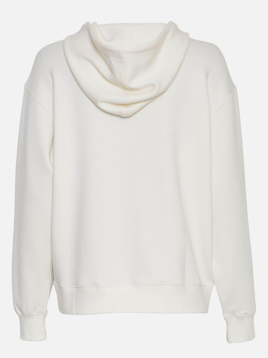 MSCH Copenhagen Ima DS Logo Hood Sweatshirt Egret