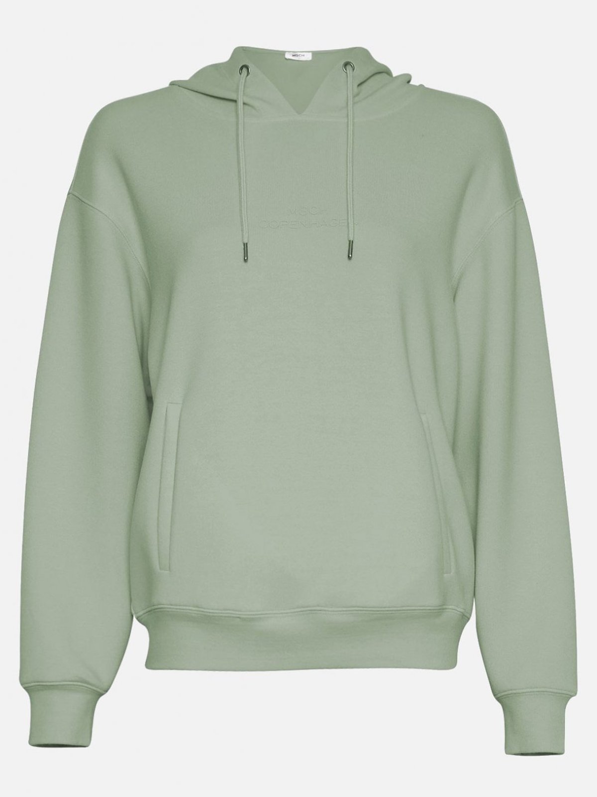 MSCH Copenhagen Ima DS Logo Hood Sweatshirt Reseda