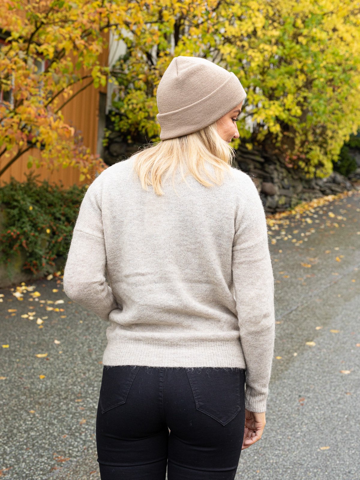 MSCH Copenhagen Femme Mohair O-Neck Pullover Oatmeal