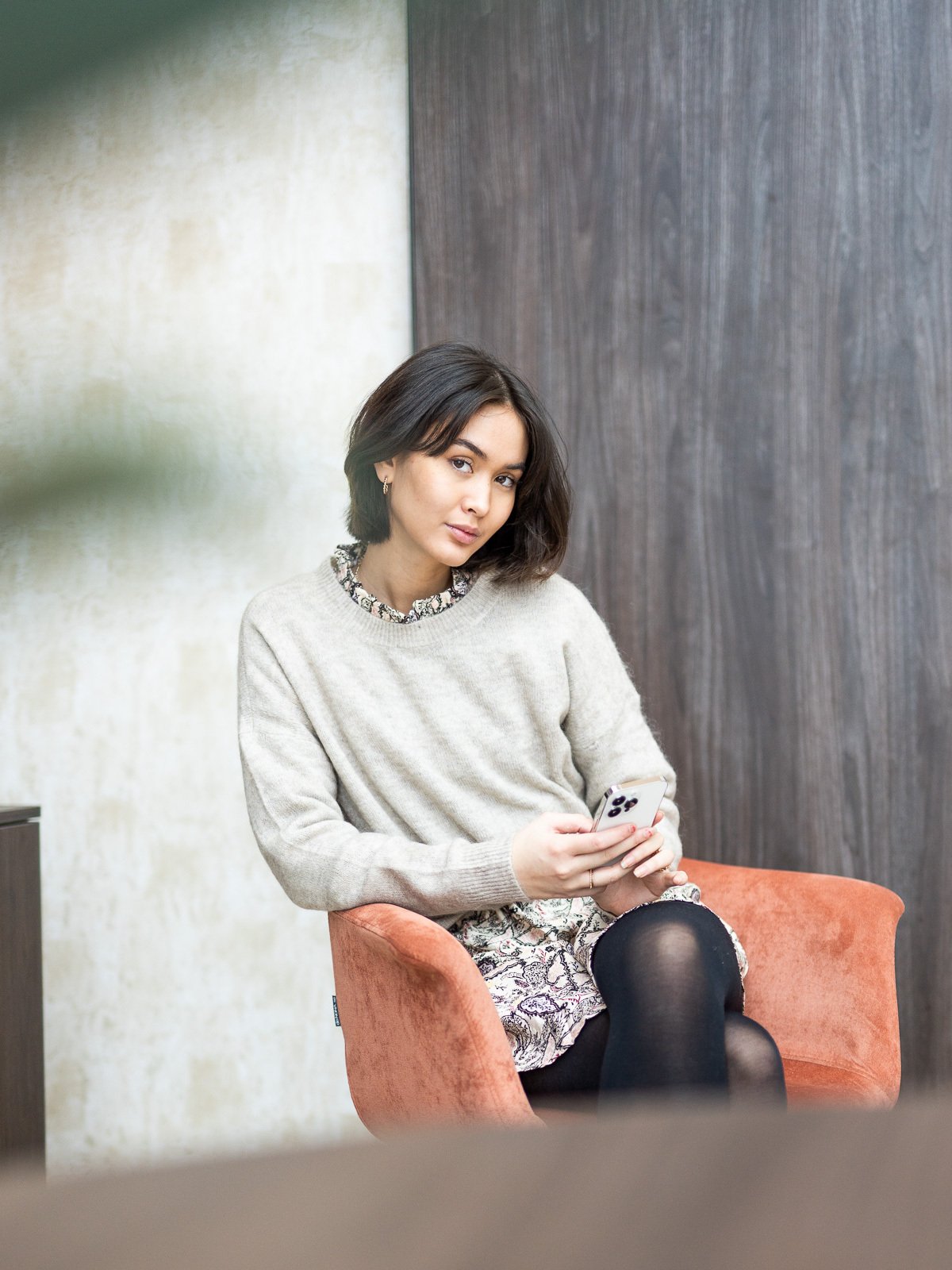 MSCH Copenhagen Femme Mohair O-Neck Pullover Oatmeal