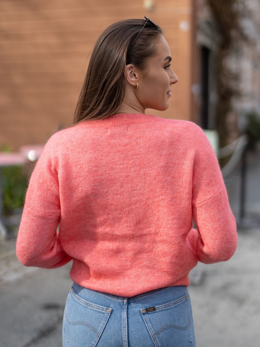 MSCH Copenhagen Femme Mohair O-Neck Pullover Rose of S melange