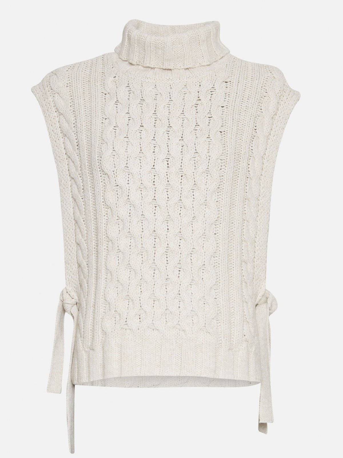 MSCH Copenhagen Latifa Vest Ecru melange / Offwhite