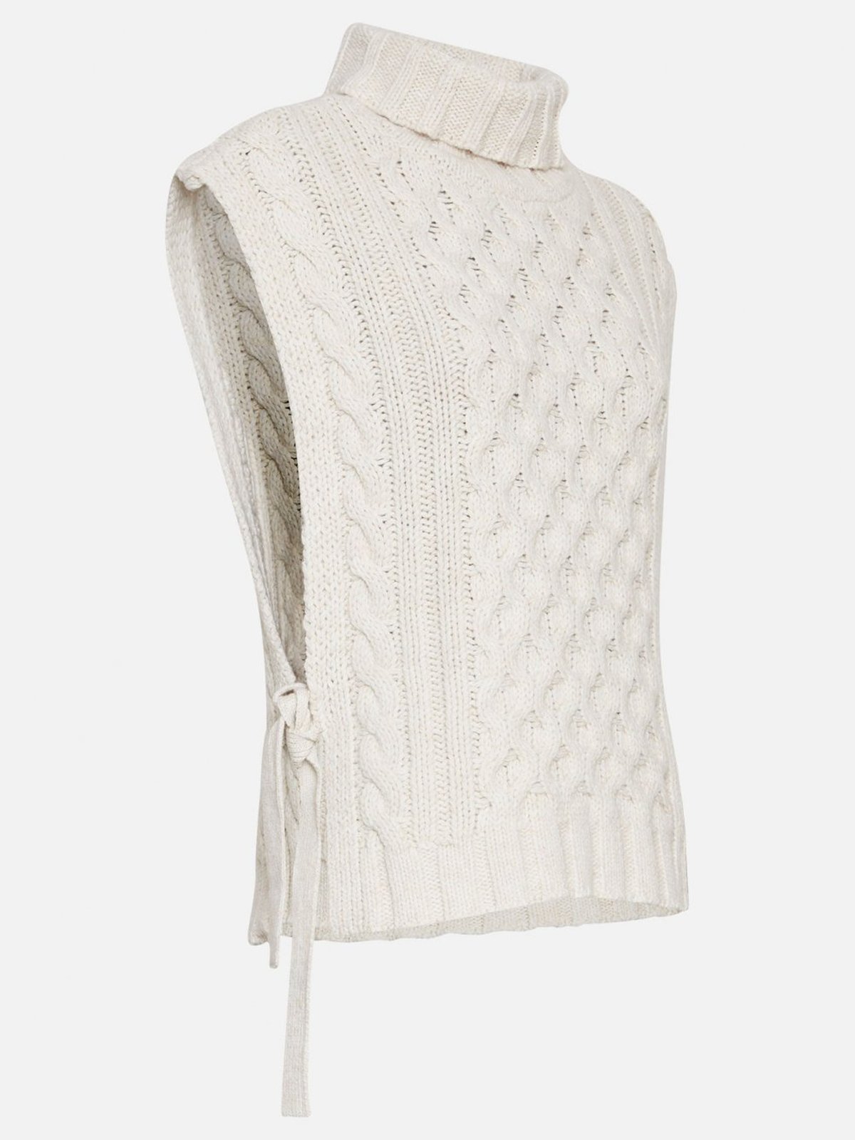 MSCH Copenhagen Latifa Vest Ecru melange / Offwhite