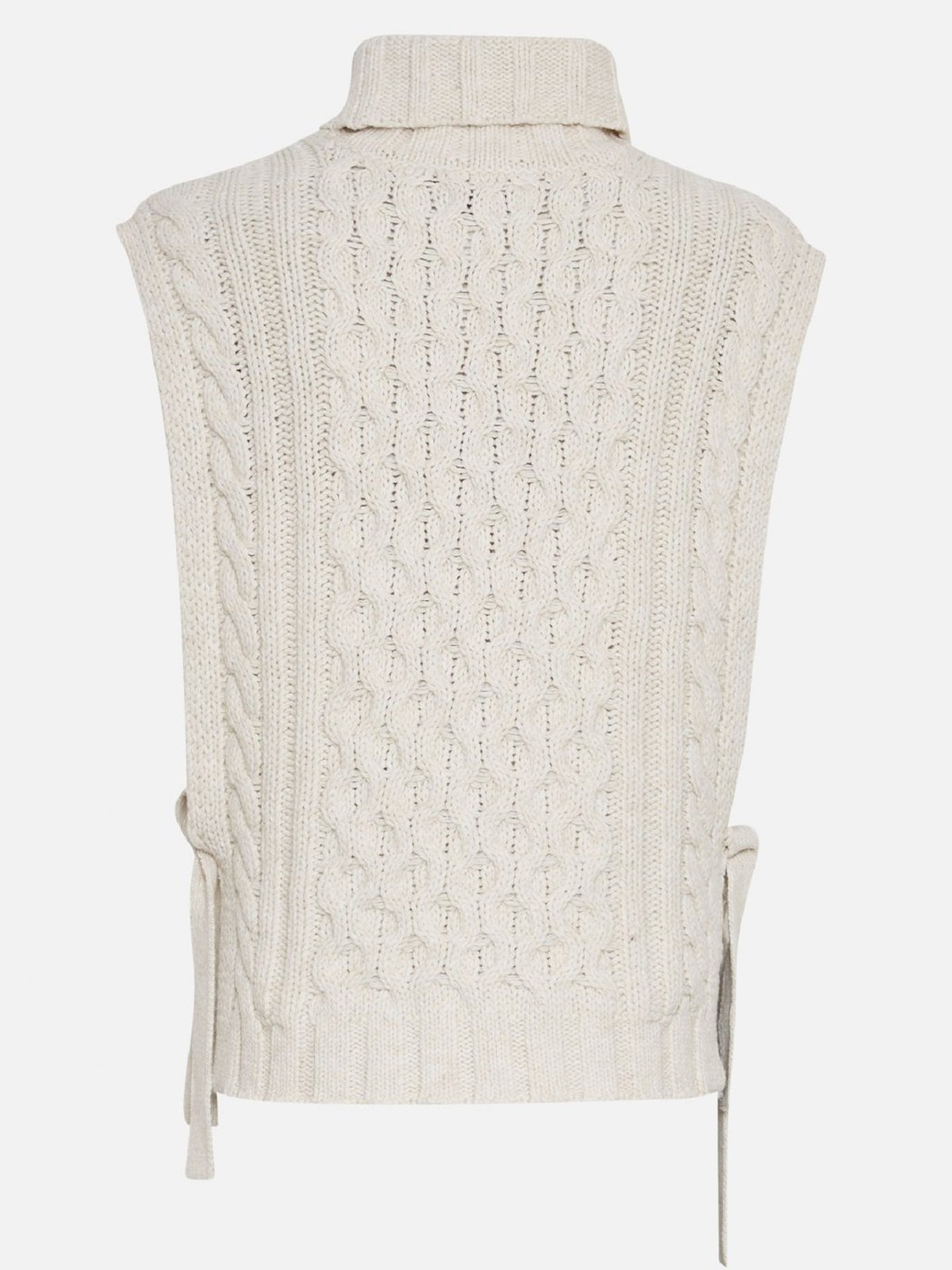 MSCH Copenhagen Latifa Vest Ecru melange / Offwhite