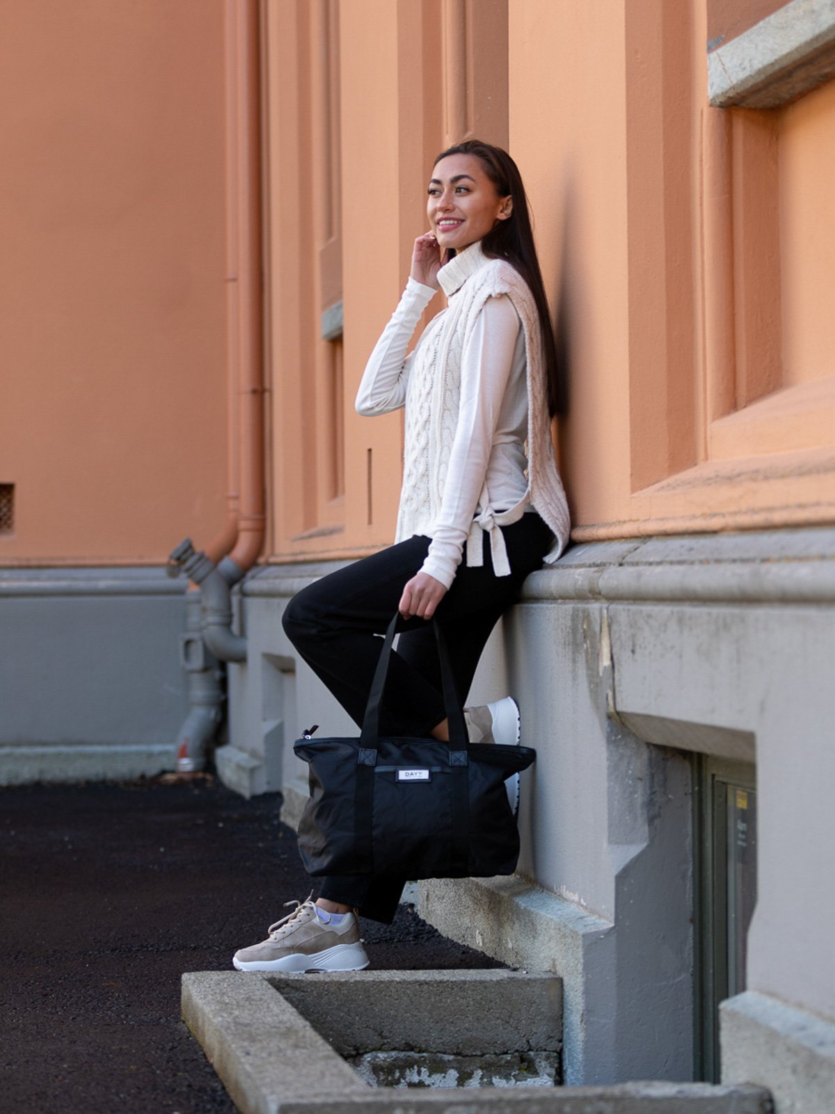 MSCH Copenhagen Latifa Vest Ecru melange / Offwhite