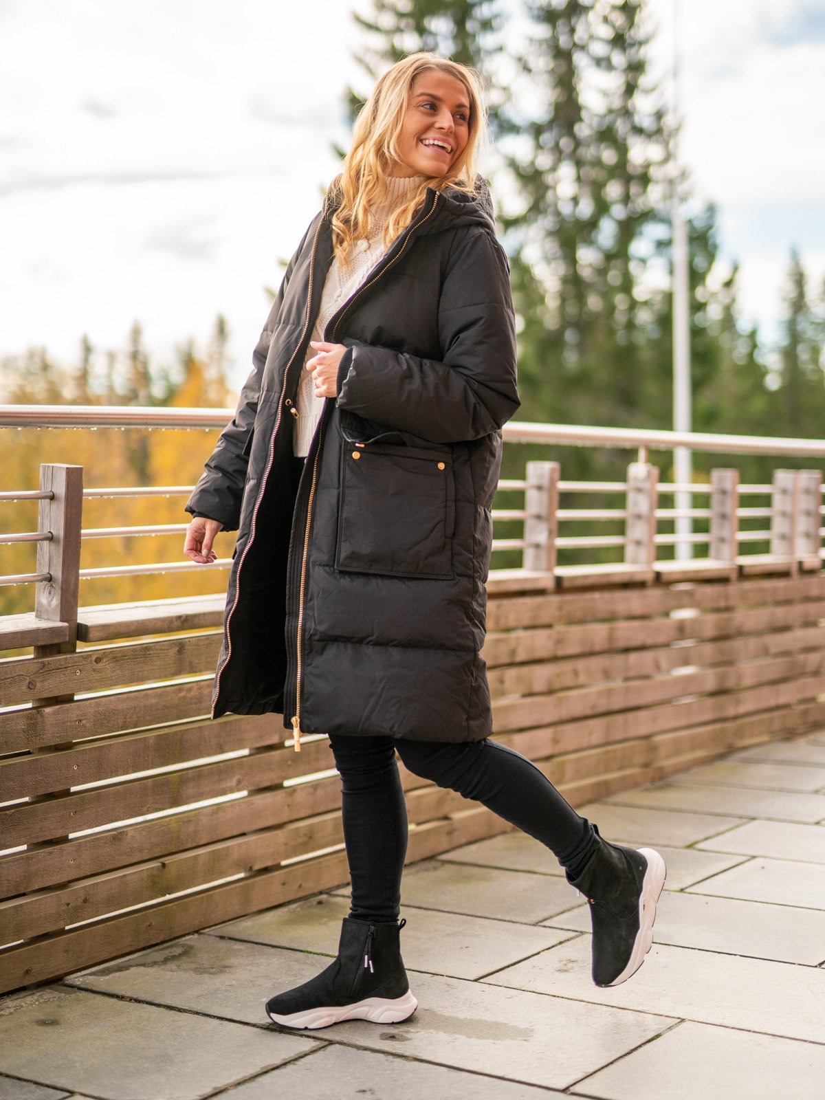 MSCH Copenhagen Liona Down Jacket Svart