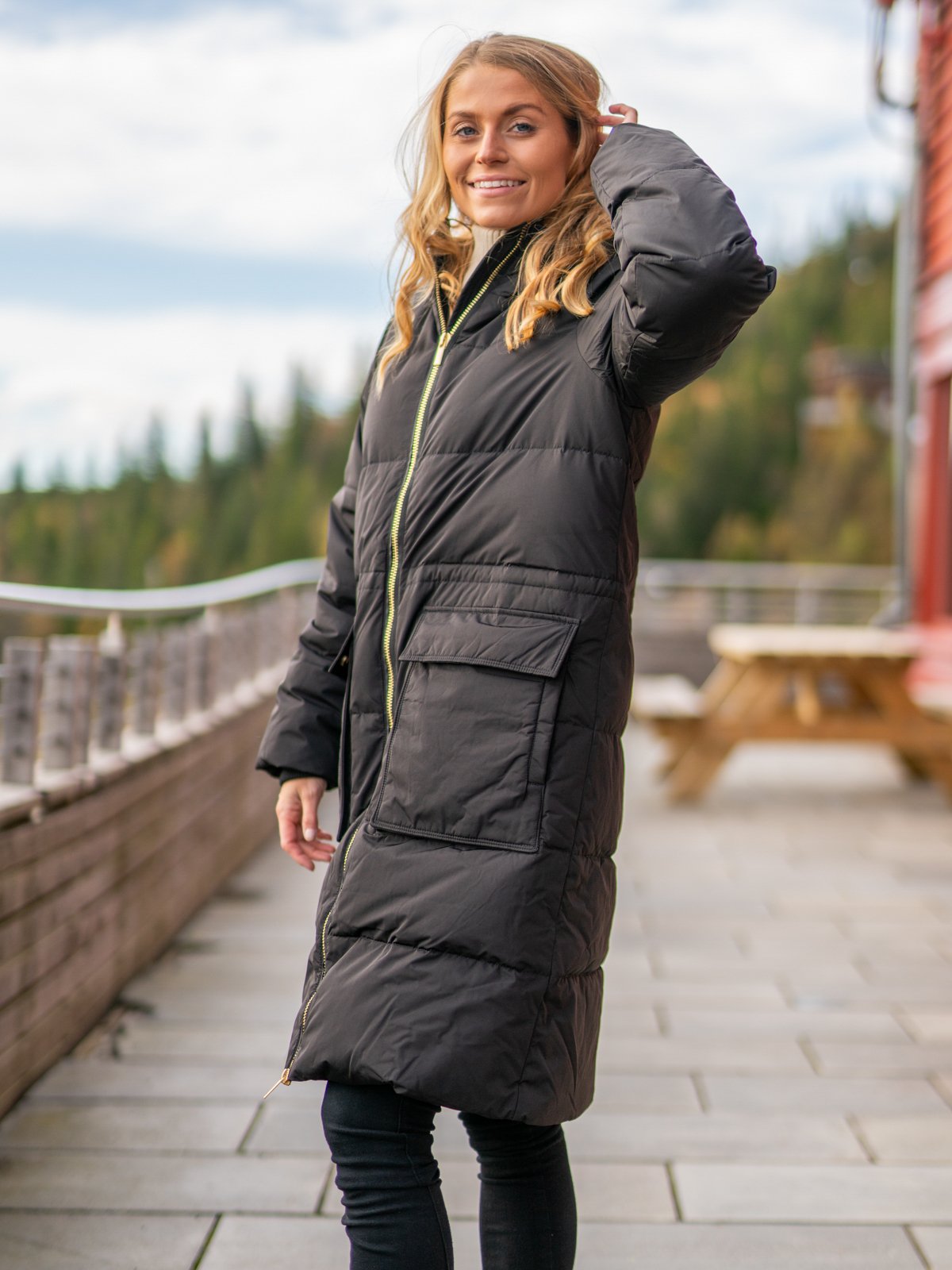 MSCH Copenhagen Liona Down Jacket Svart