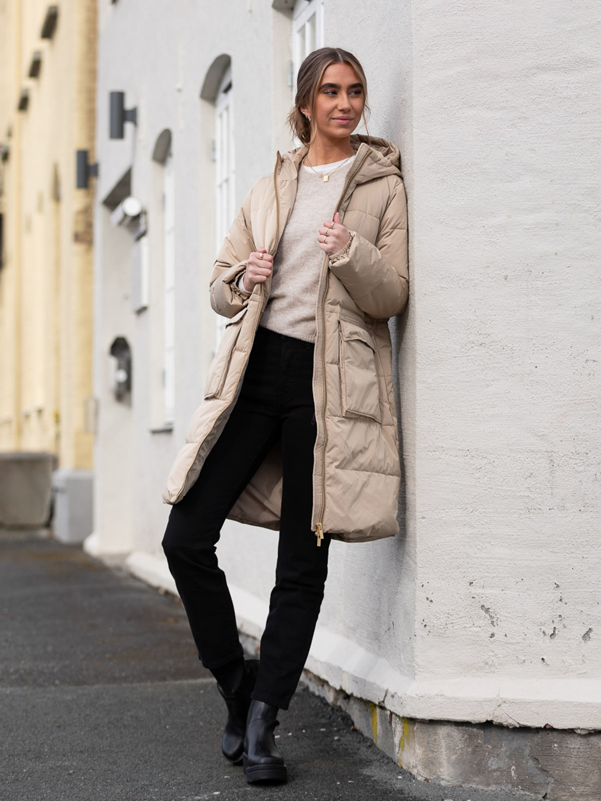 MSCH Copenhagen Liona Down Jacket Cornstalk