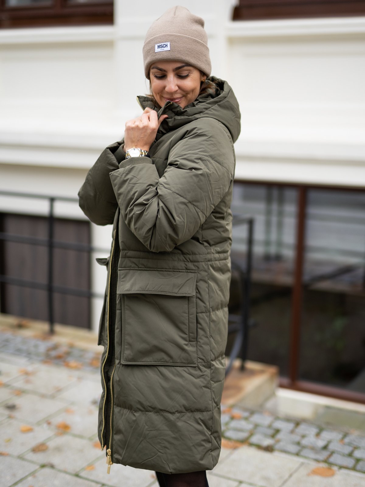 MSCH Copenhagen Liona Down Jacket Grape Leaf