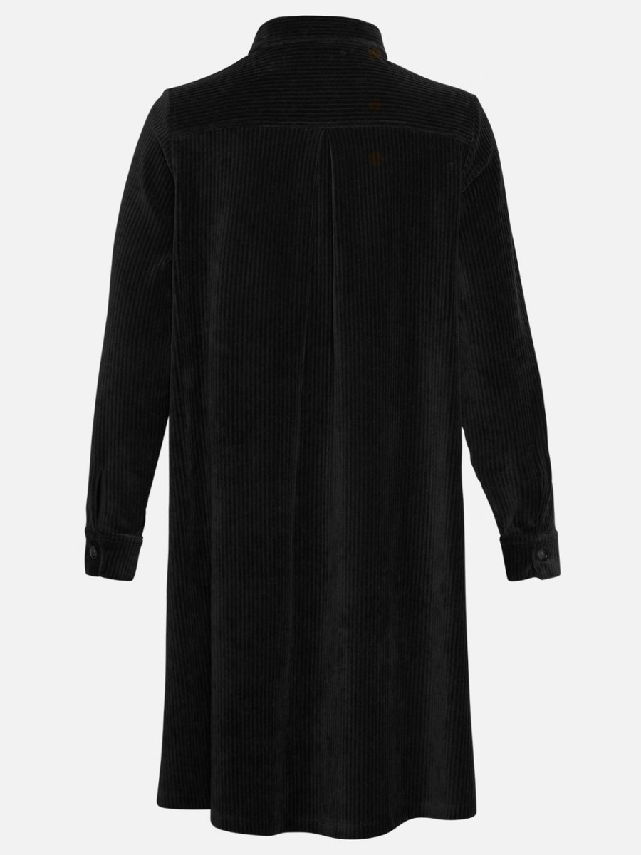 MSCH Copenhagen Ane Florina Long Sleeve Dress Black