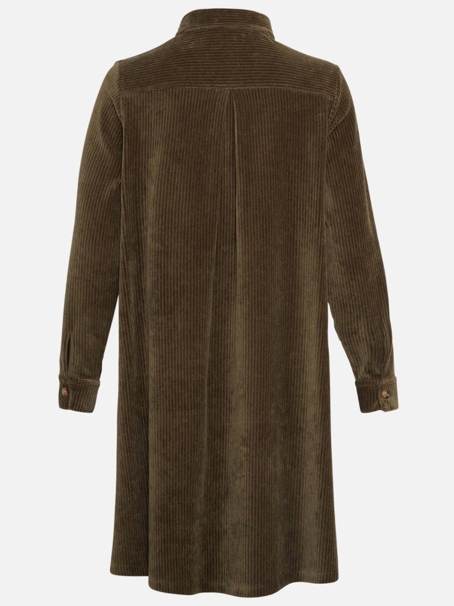 MSCH Copenhagen Ane Florina Long Sleeve Dress Grape Leaf