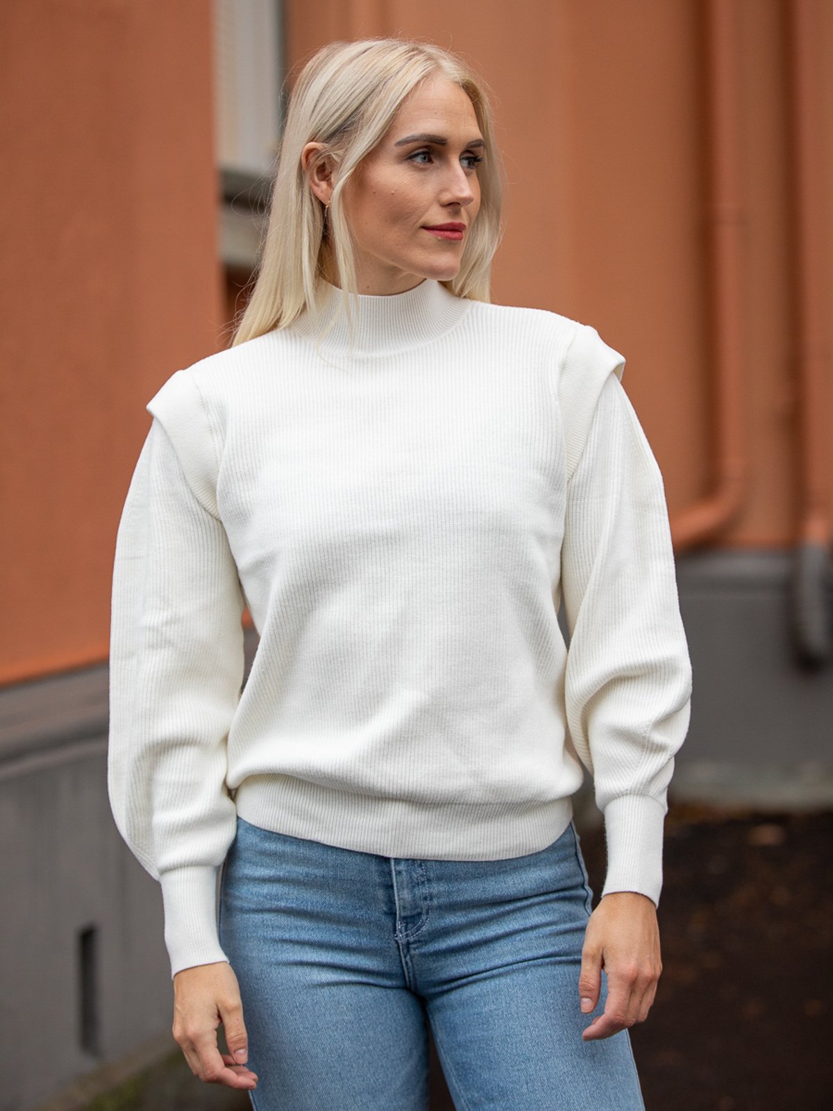 MSCH Copenhagen Filine Jilli Pullover Beige