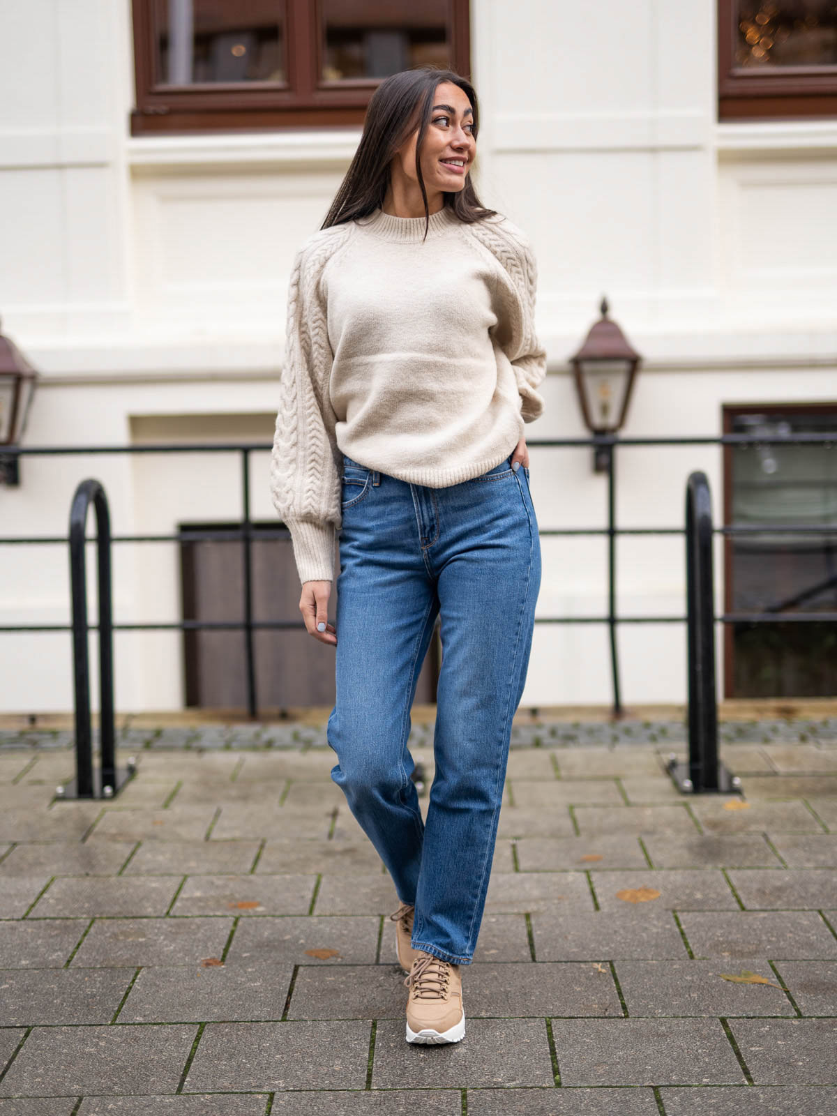 MSCH Copenhagen Peggy Pullover Ecru Melange