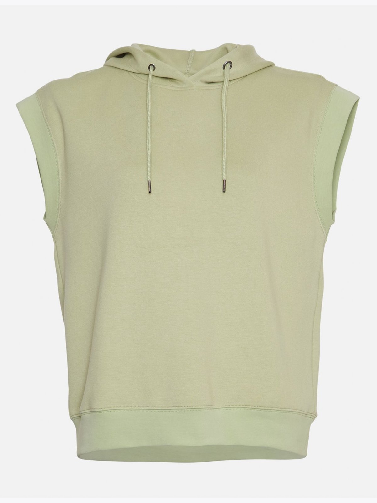 MSCH Copenhagen Ima Sleeveless Hood Sweatshirt Reseda