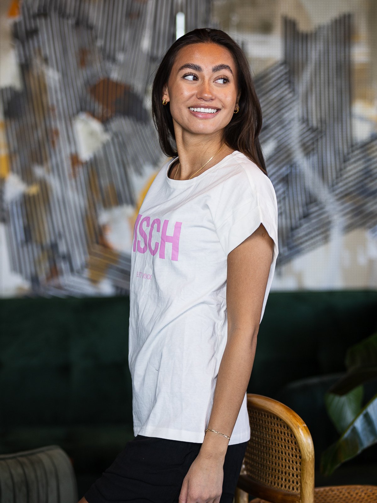 MSCH Copenhagen Alva MSCH Standard Tee Egret/Orchid