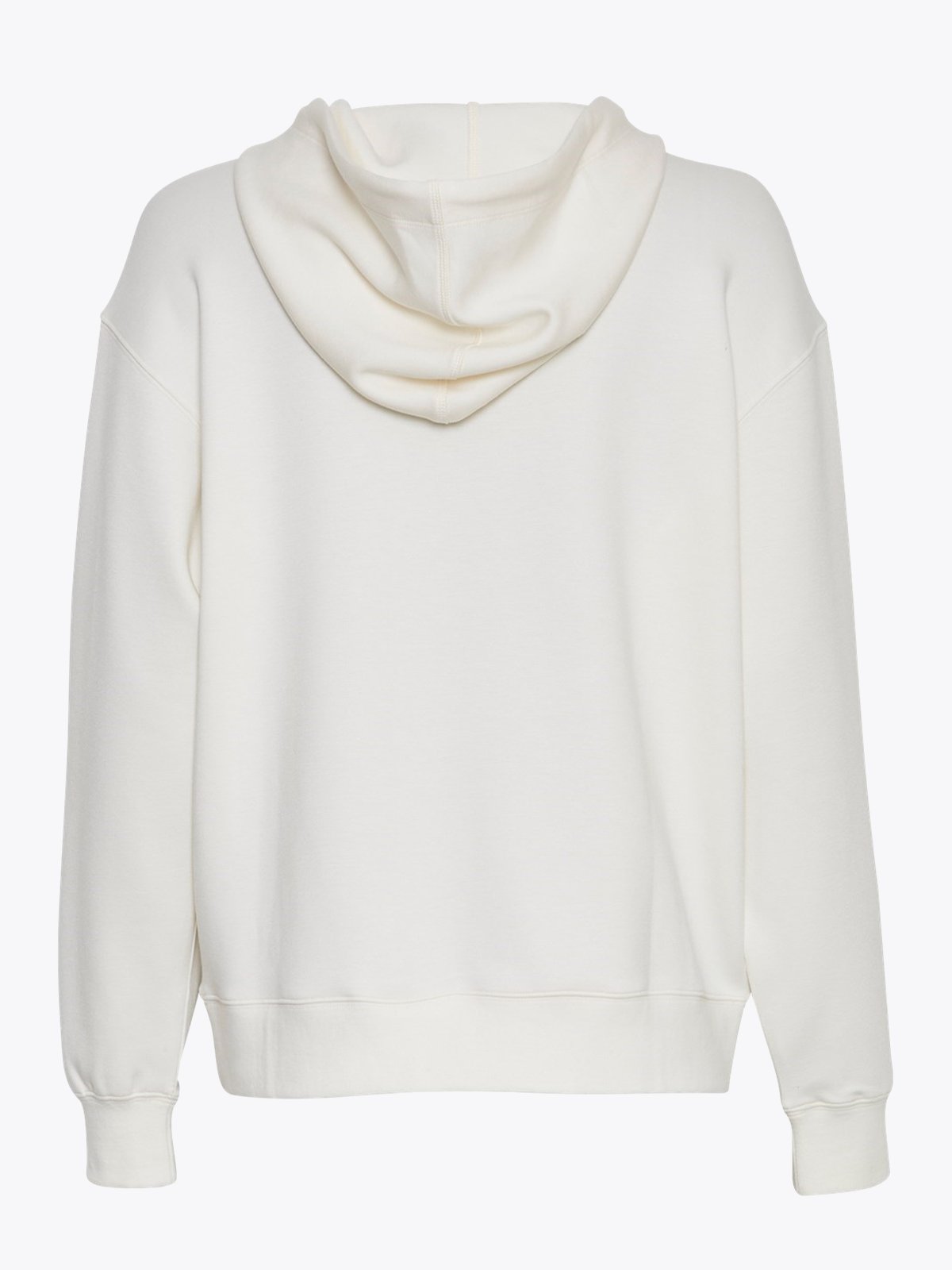 MSCH Copenhagen Ima Q Logo Hood Sweatshirt Egret