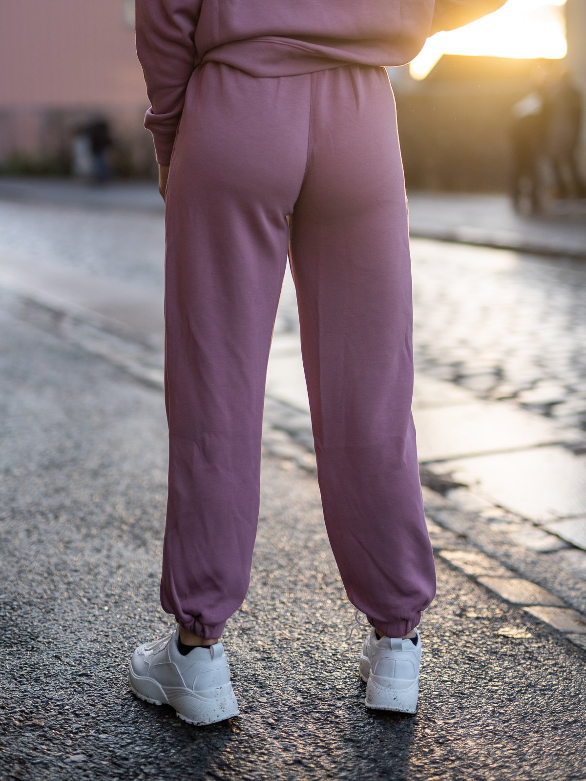 MSCH Copenhagen Ima Q Sweat Pants Wistfull Mauve