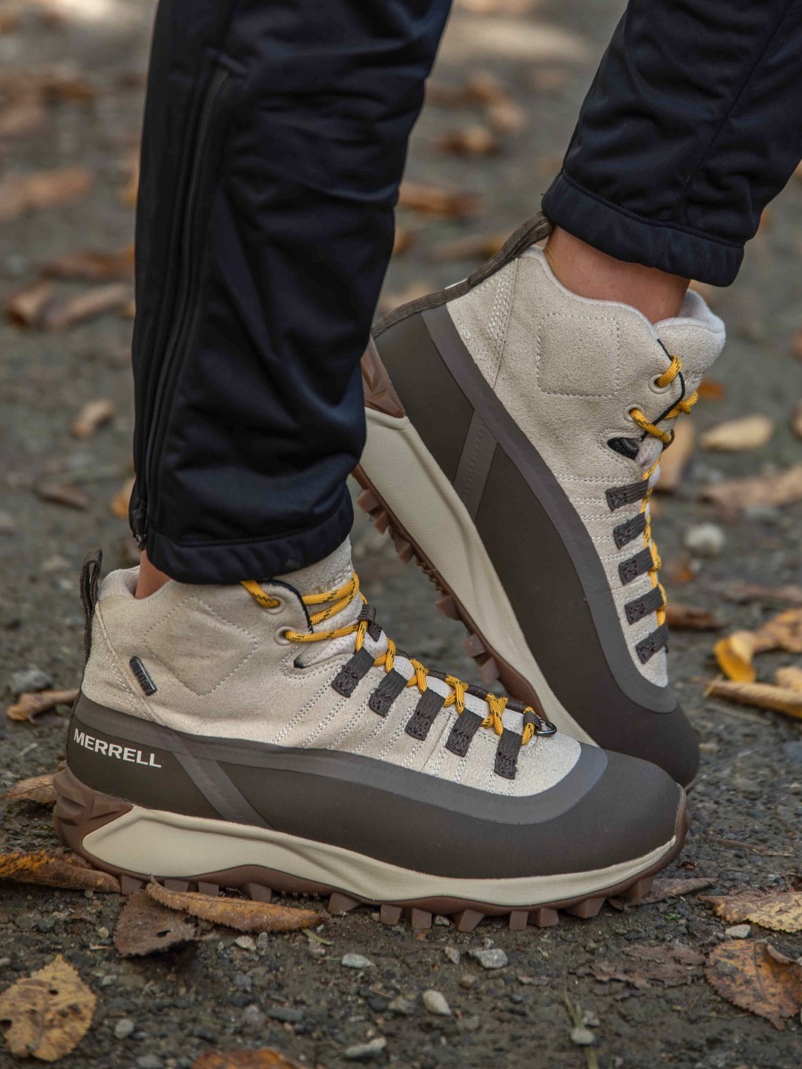 Merrell Merrell Thermo Snowdrift Mid Shell Waterproof Oyster gray