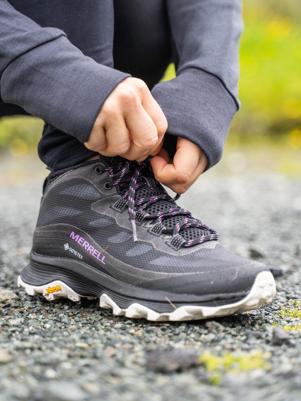 Merrell Moab Speed Mid Gtx Black