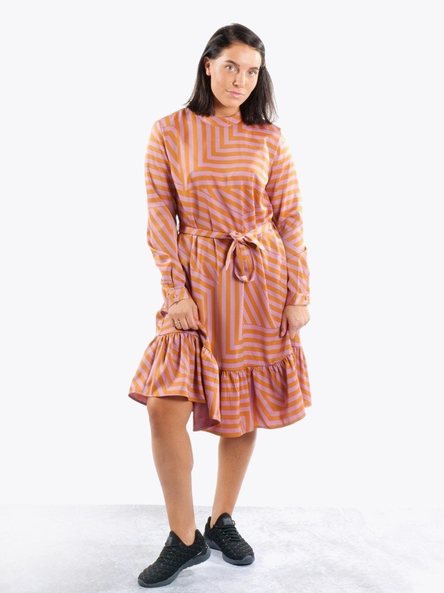 MSCH Copenhagen MSCH Copenhagen Tessa Dress Orchid stripe