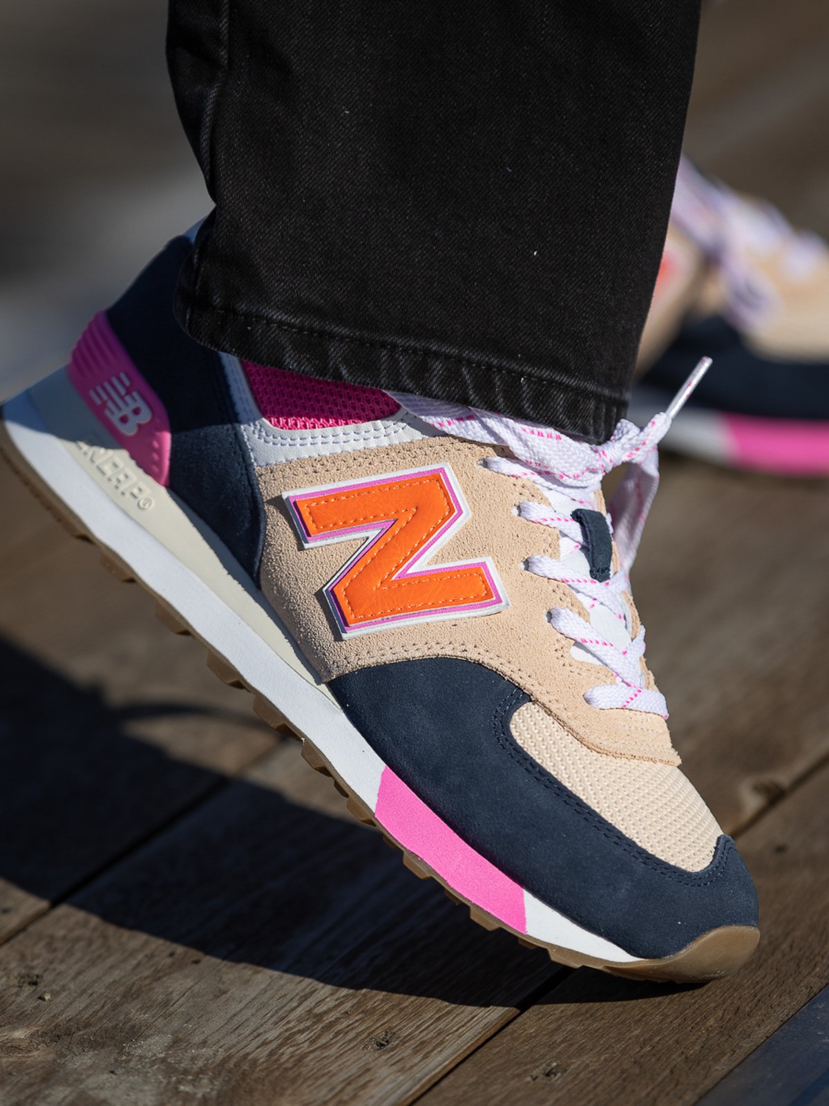 New Balance New Balance WL574 Natural indigo / vintage rose