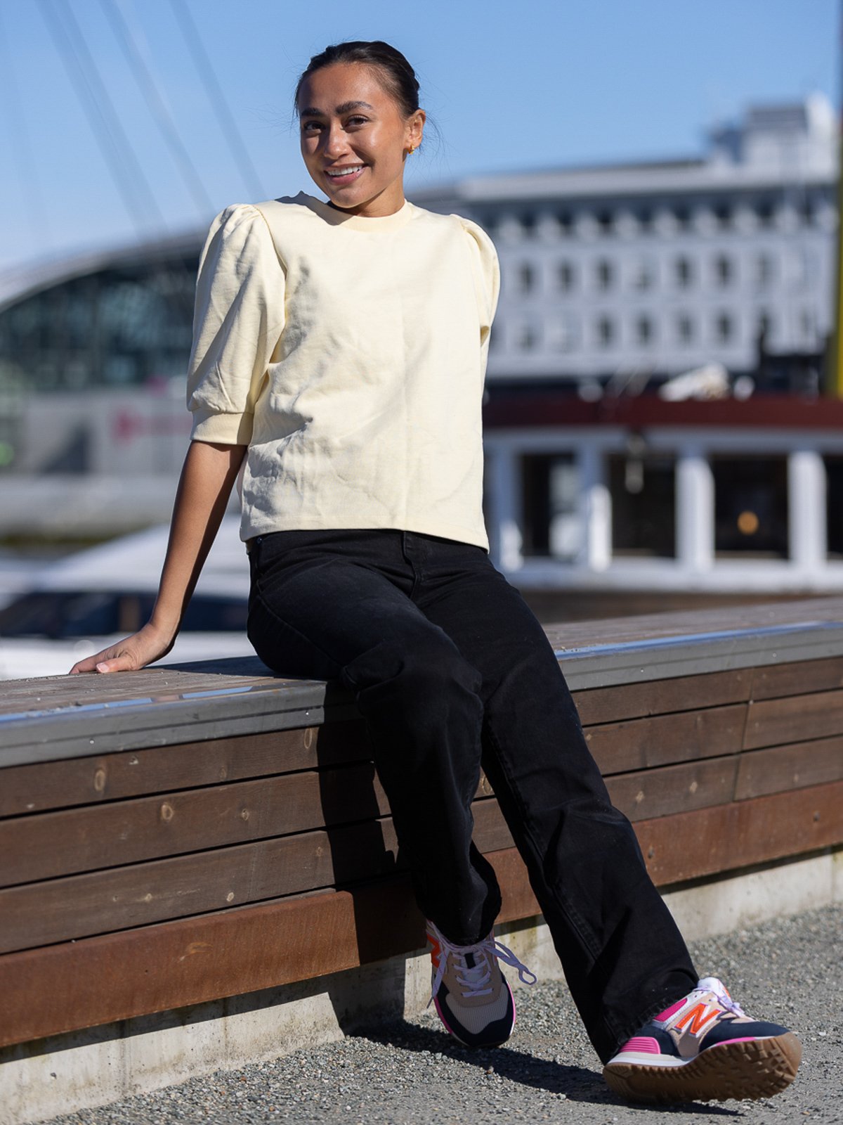 New Balance New Balance WL574 Natural indigo / vintage rose