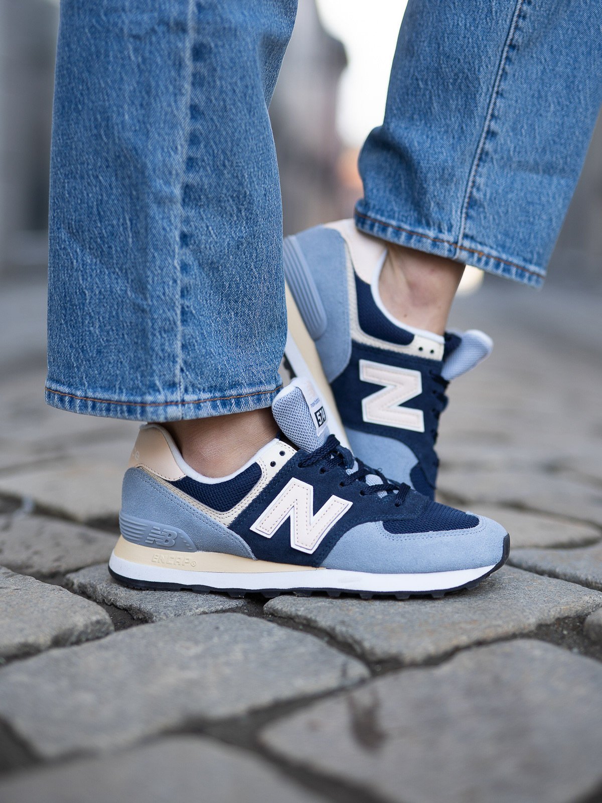 New Balance New Balance WL574 Dusk blue with natural indigo