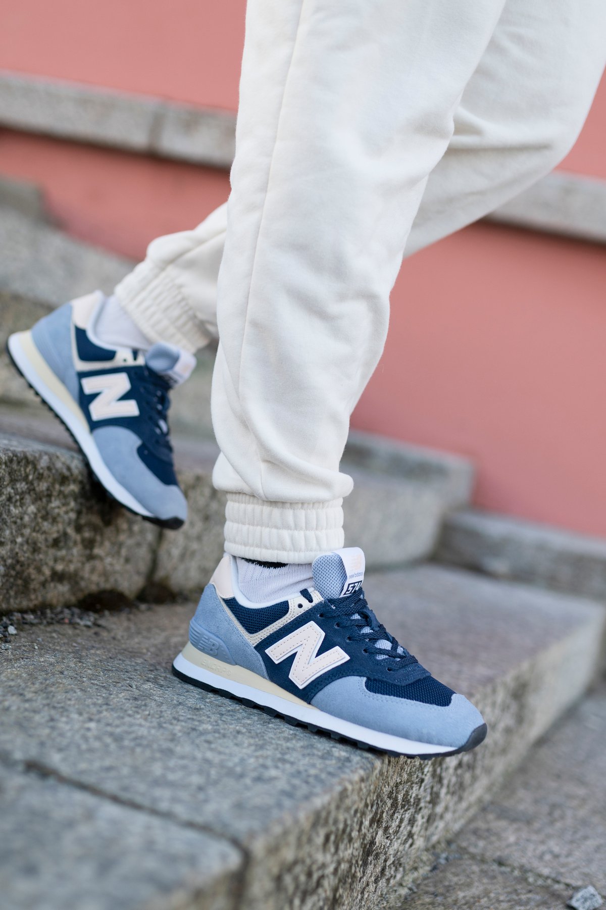 New Balance New Balance WL574 Dusk blue with natural indigo