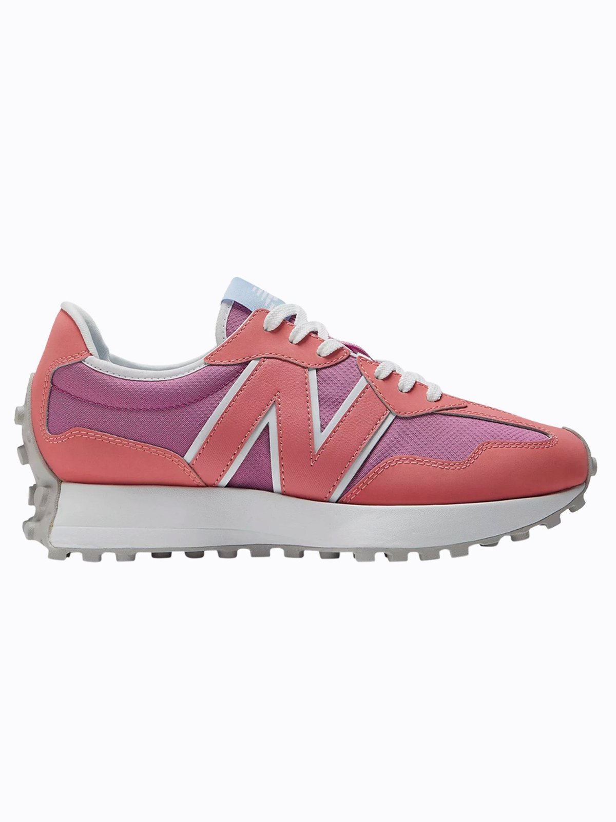 New Balance WS327 Vintage Rose with Vibrant Orange