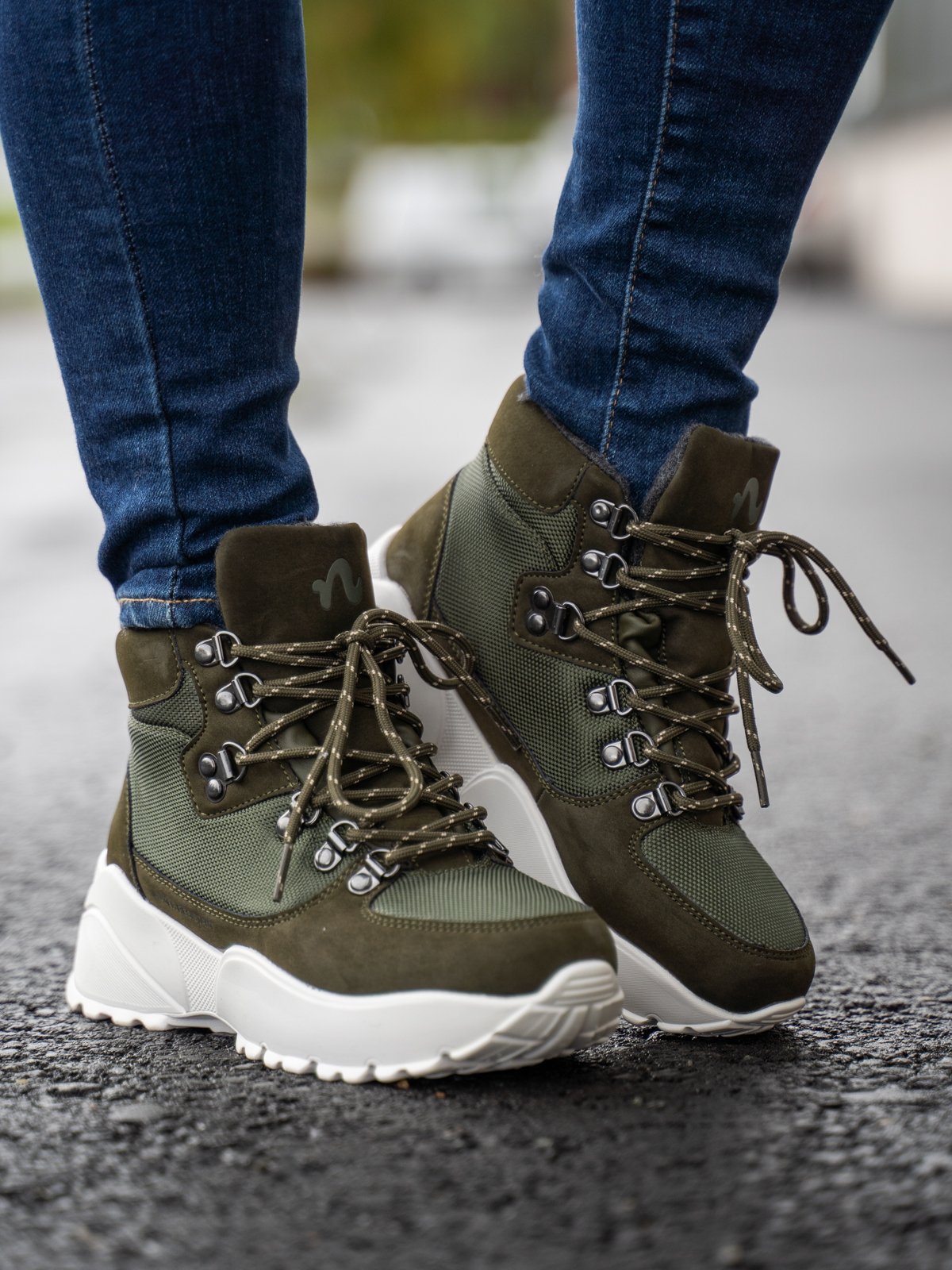 Noodles Chunky Hiker Green