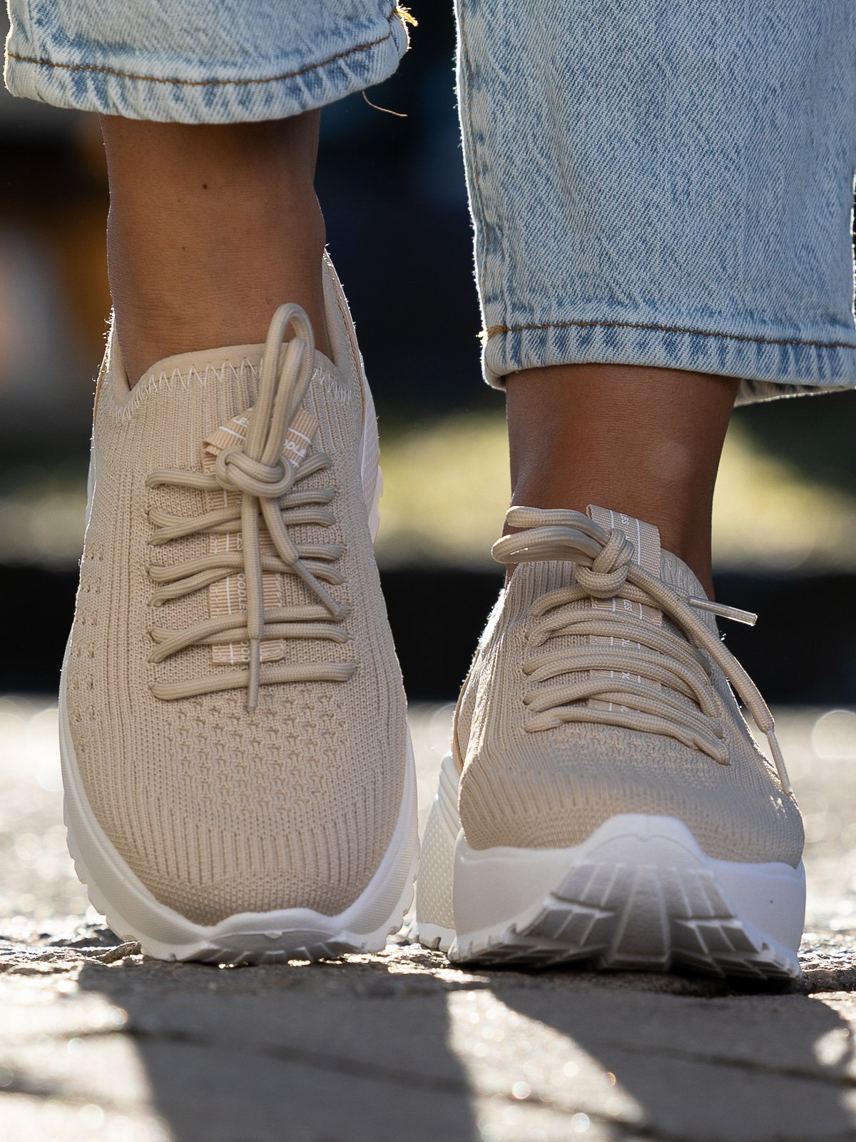 Noodles Deepknit Beige