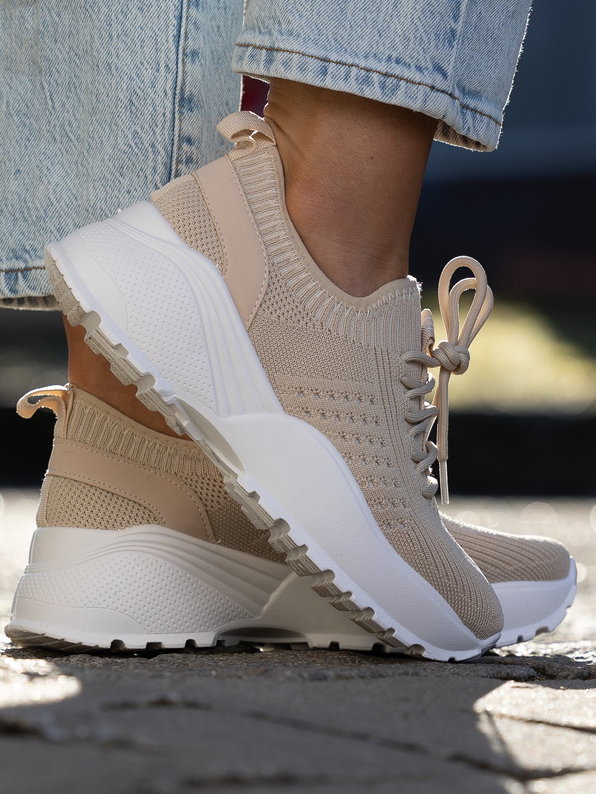 Noodles Deepknit Beige