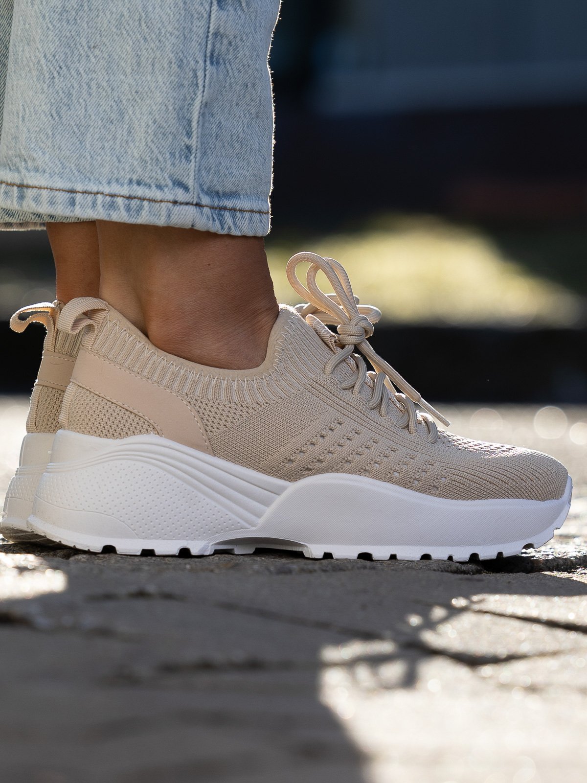 Noodles Deepknit Beige