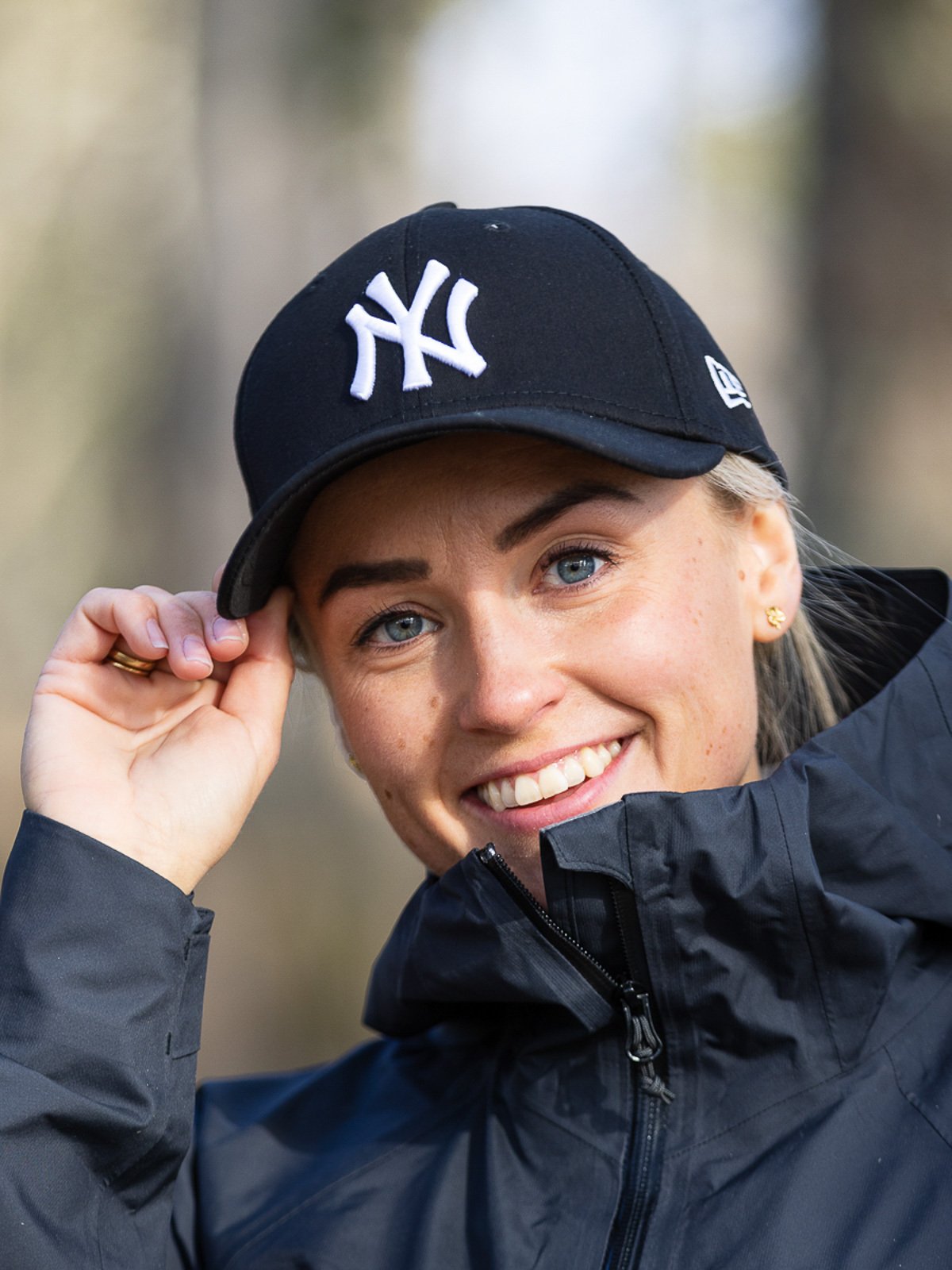 New Era 39THIRTY League Essential Black/White