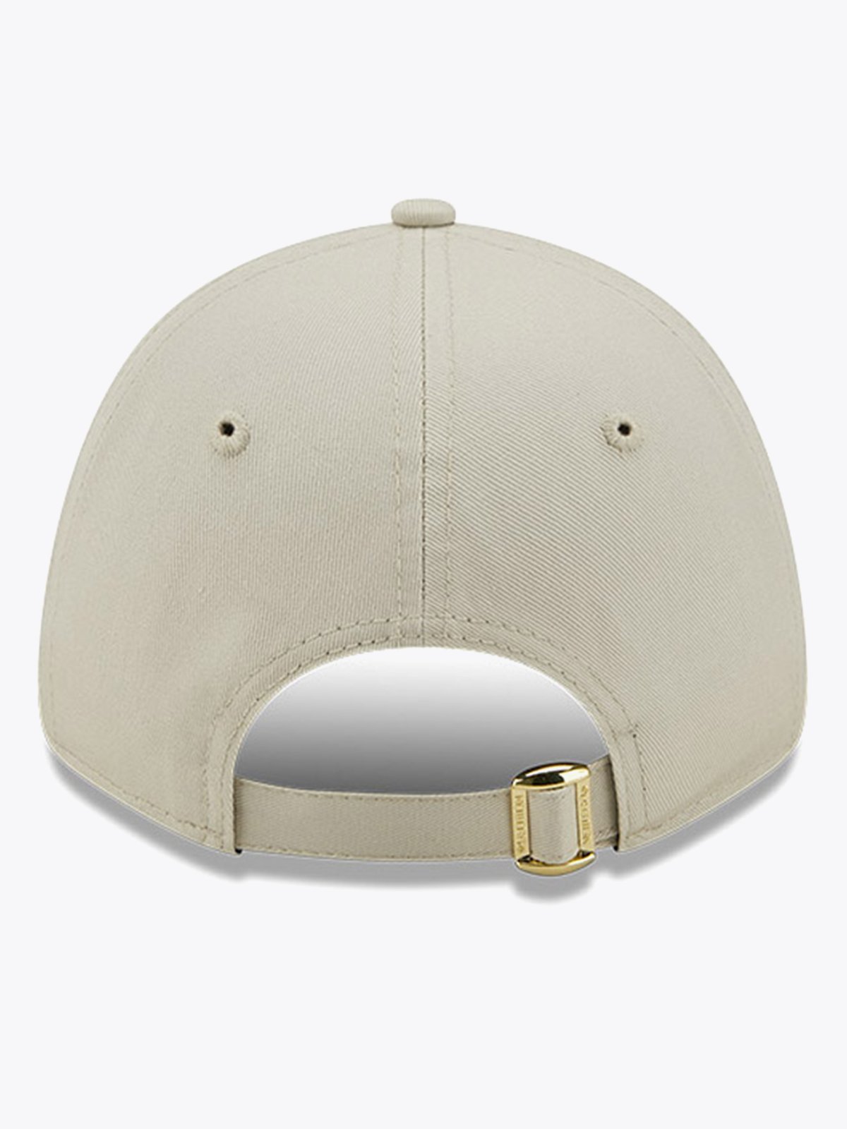 New Era 9FORTY Womens Metallic Logo Cream