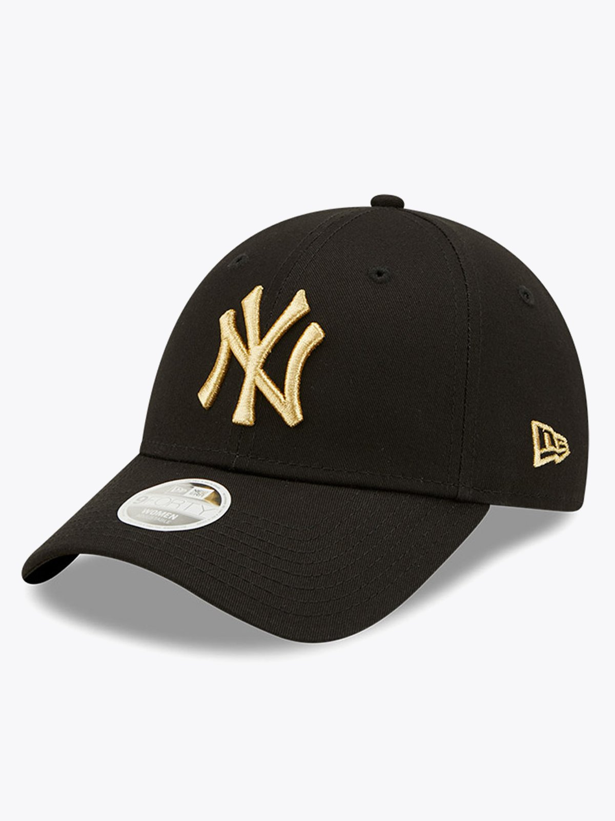 New Era 9FORTY Womens Metallic Logo Black