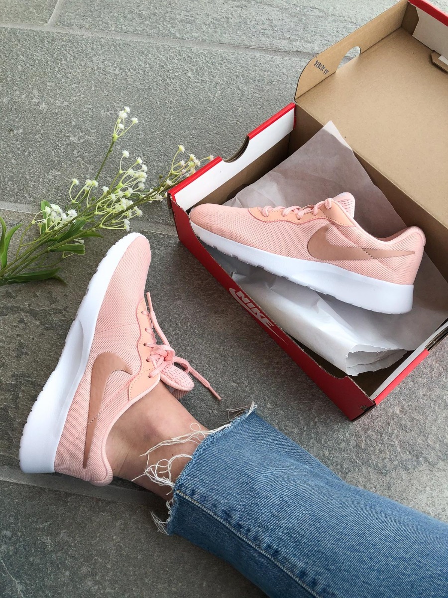 Nike Tanjun Washed Coral/ Metallic Red Bronze-White