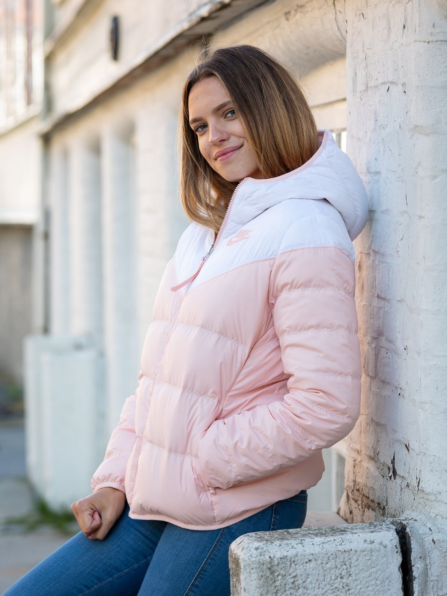 Nike Sportswear Down Fill Jacket White/ Echo pink