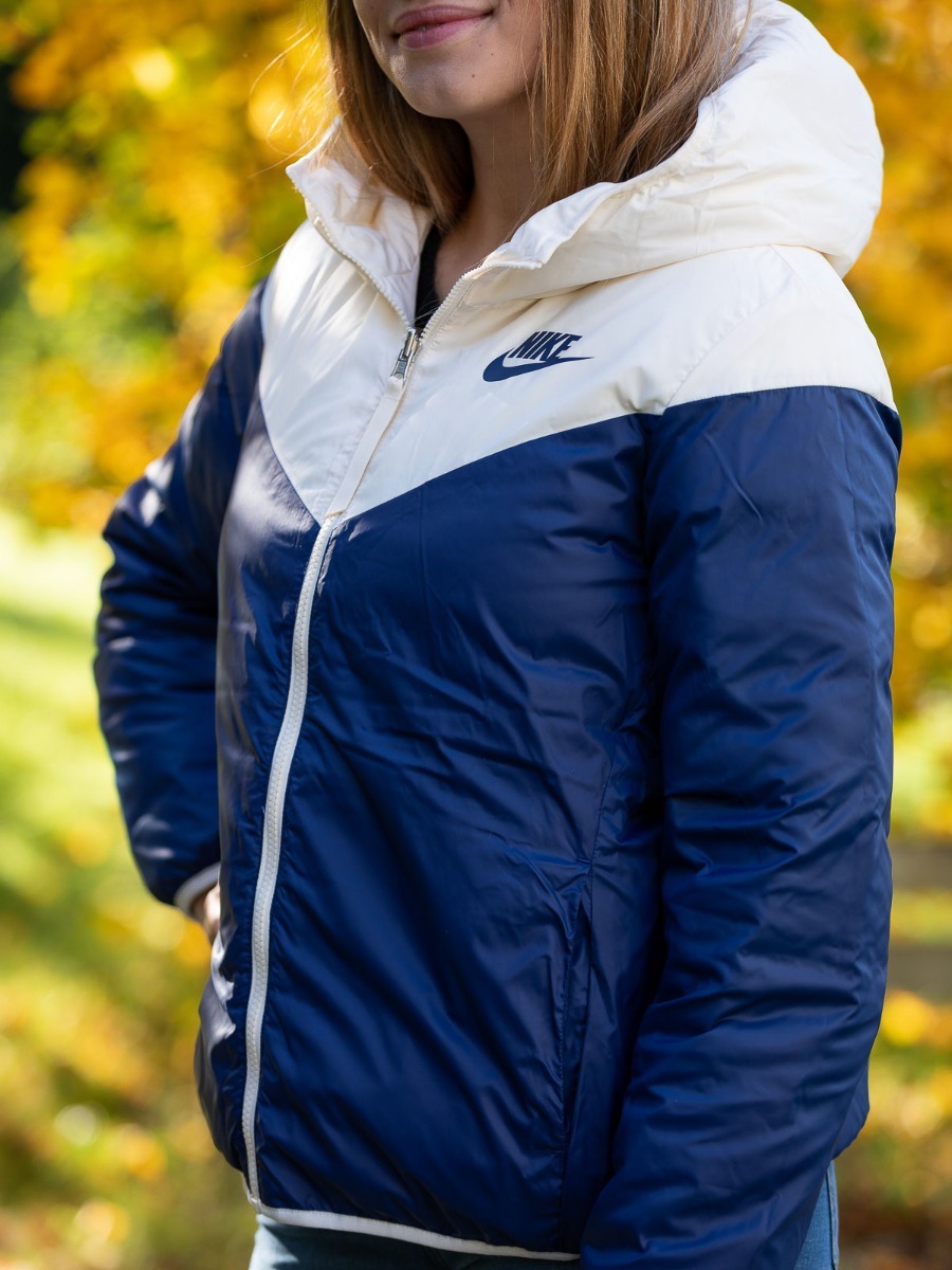Nike Sportswear Down Fill Jacket Pale Ivory/ Blue Void