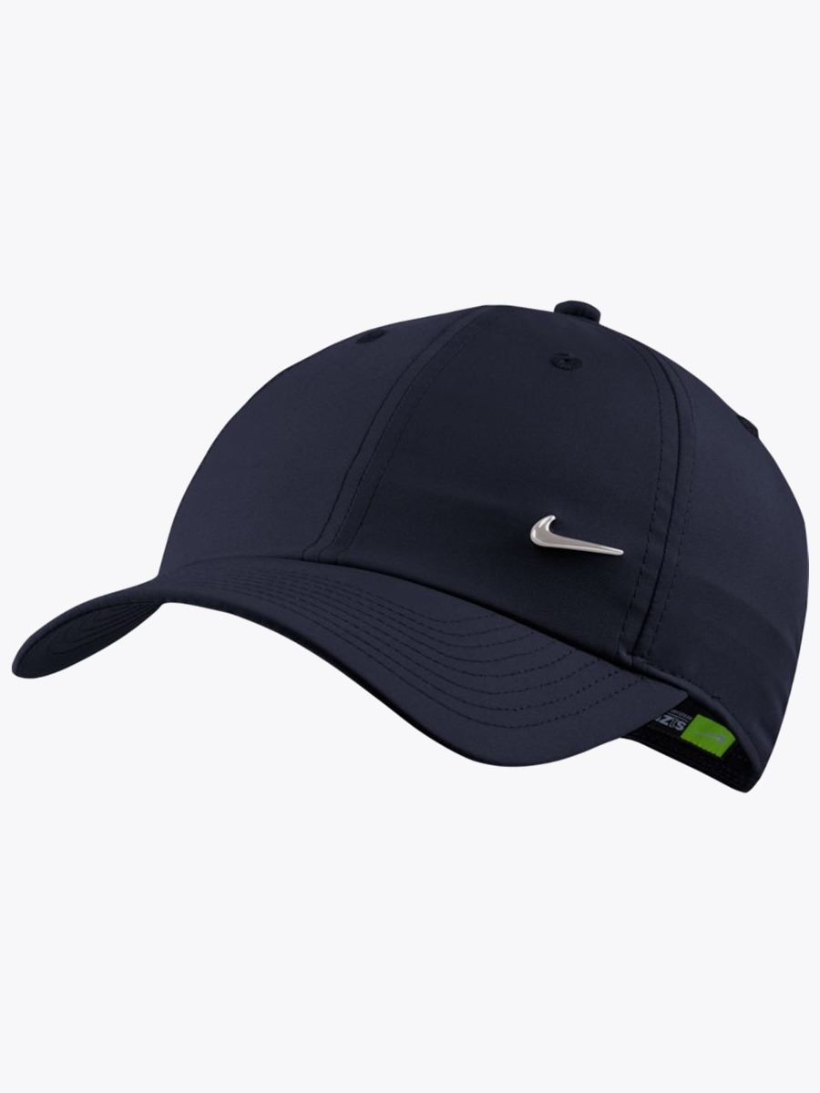 Nike Heritage Cap Obsidian/ Metallic Silver