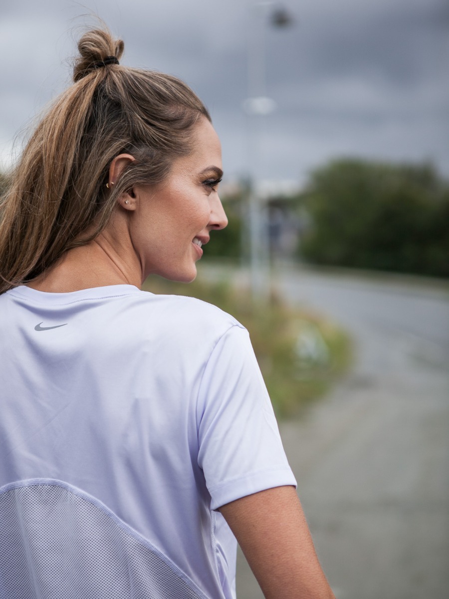 Nike Miler Tee Short Sleeve Lavender Mist