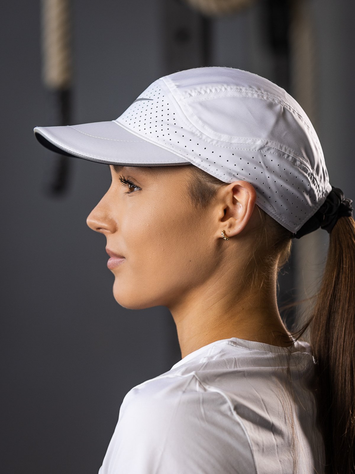 Nike Aero Running Cap White/ Reflective Silver