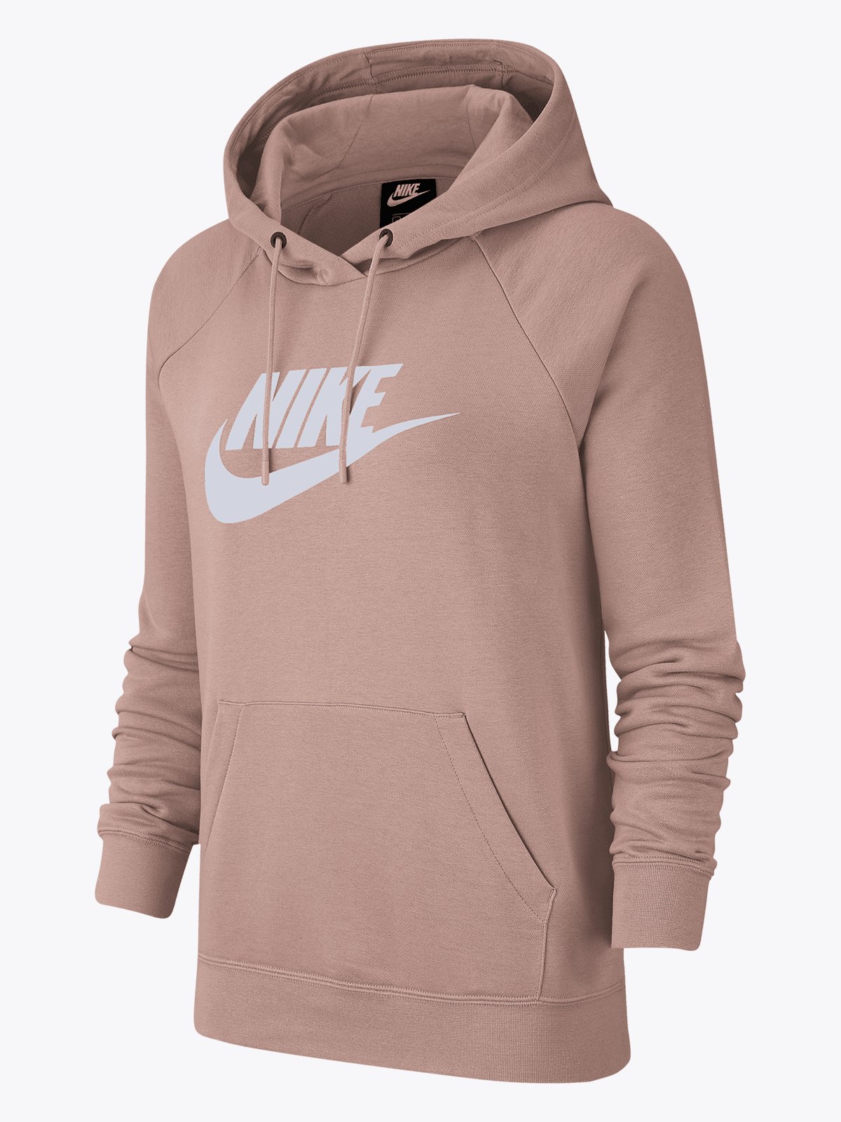 Nike Essential Hoodie Rose Whisper/White