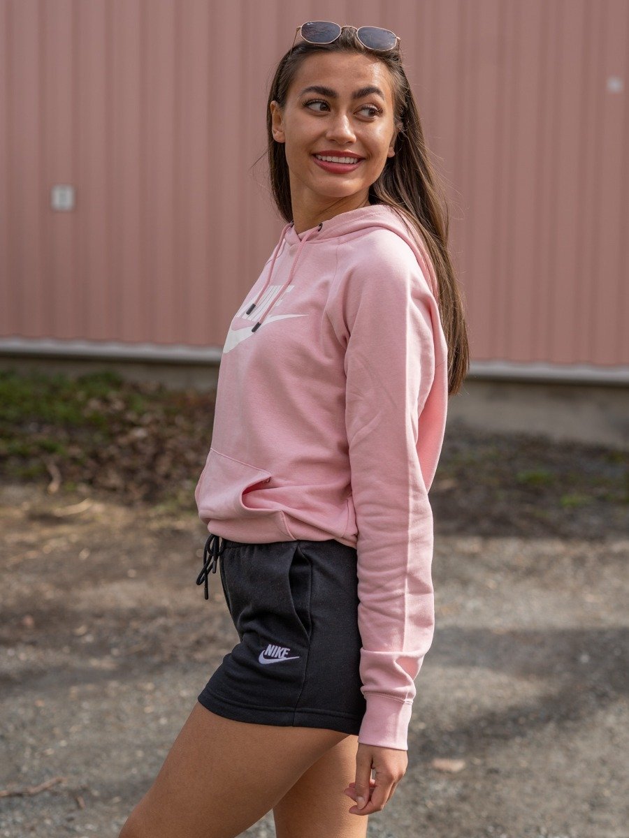 Nike Essential Hoodie Pink Glaze / White